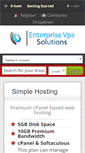 Mobile Screenshot of enterprisevpssolutions.com